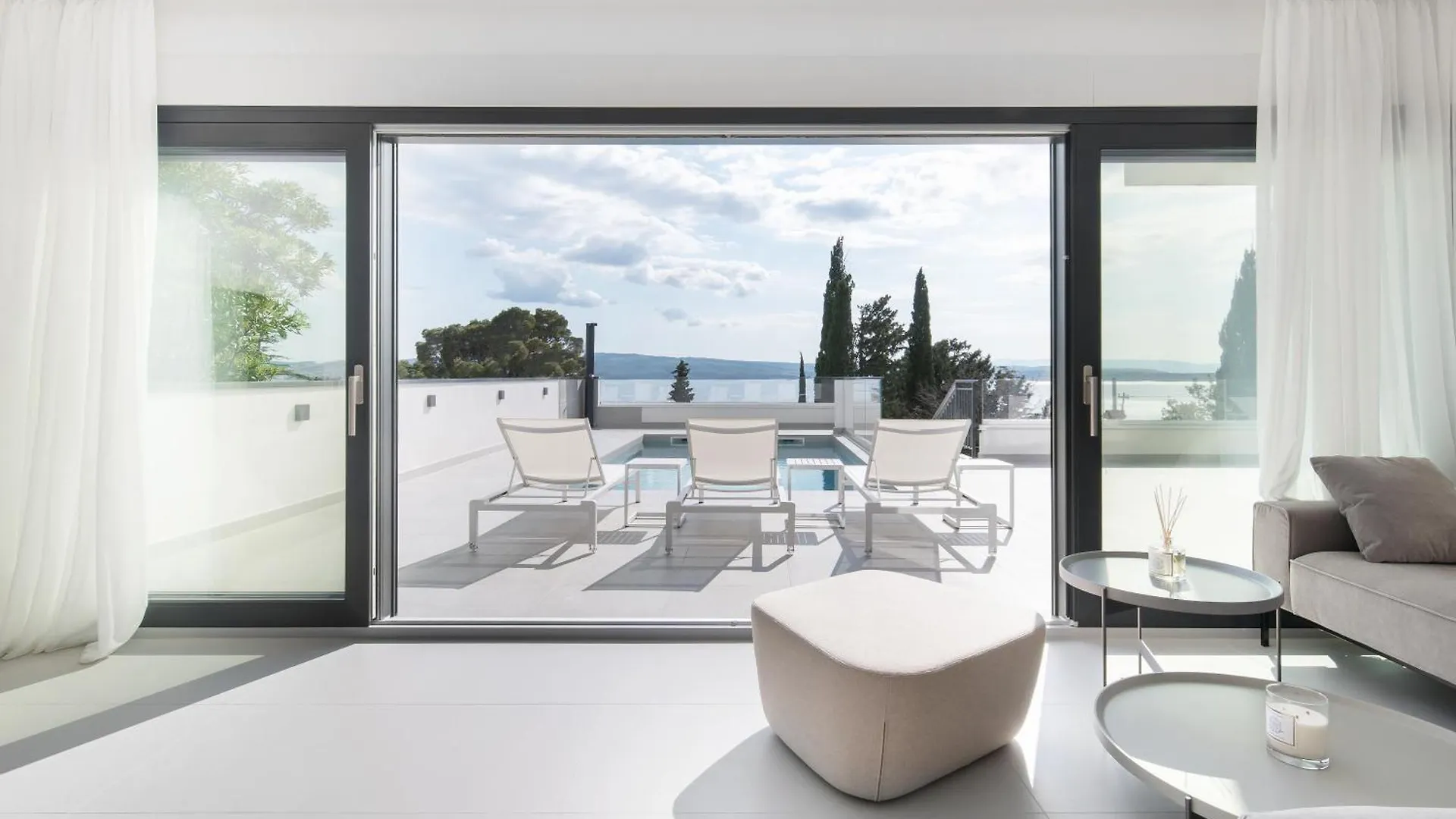 New Modern Villa By The Sea, Magical View, A Few Minutes From The Beach - By Traveler Tourist Agency Krk - Id 2000 Dramalj