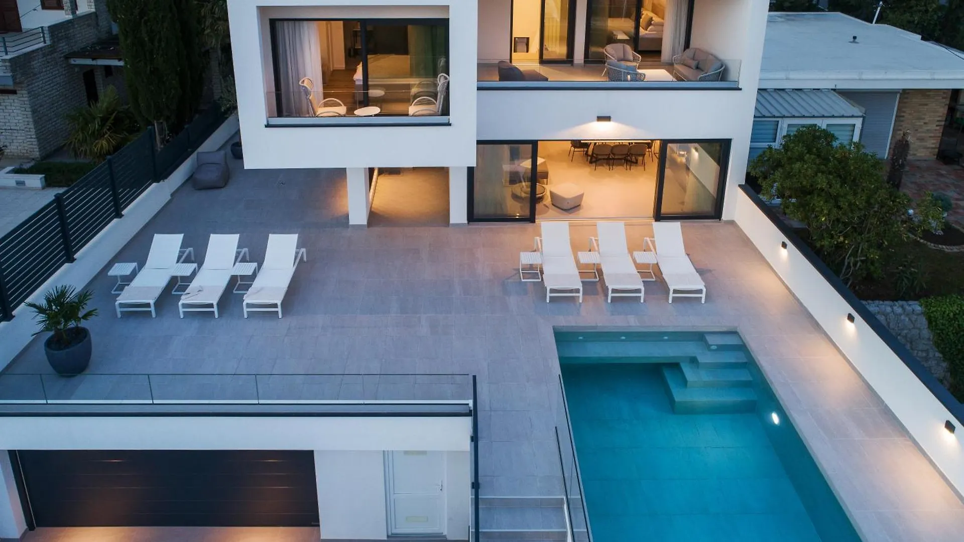 New Modern Villa By The Sea, Magical View, A Few Minutes From The Beach - By Traveler Tourist Agency Krk - Id 2000 Dramalj 0*,  Croatia